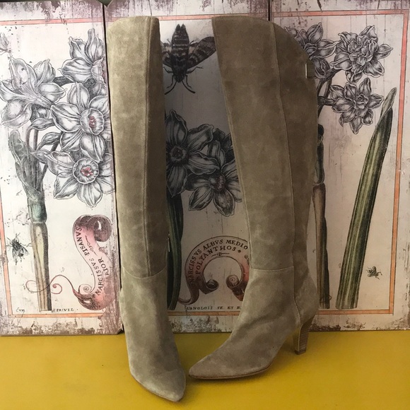 Donald J. Pliner Shoes - NEW DONALD PLINER OTK TAN SUEDE BOOT SZ 7.5